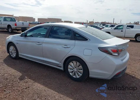 2017 Hyundai Sonata Hybrid Se z USA, uszkodzony, nr VIN KMHE24L35HA065358